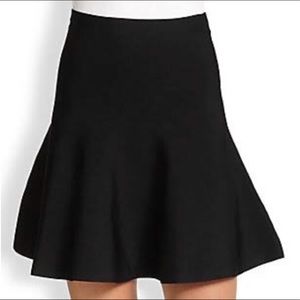 BCBG Ponte Ingrid Fit and Flare Skirt